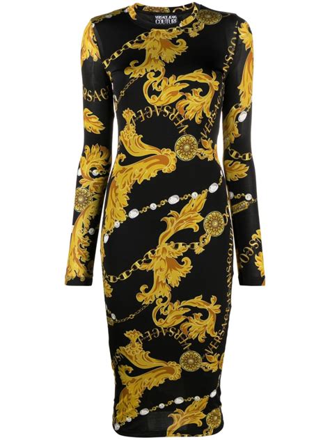 vintage versace couture jeans dress|Versace Jeans Couture baroque.